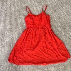 Coral dress